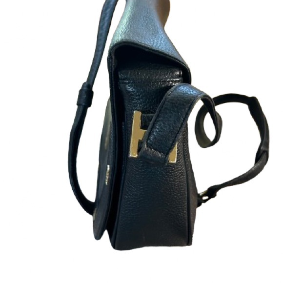 MCM Vintage Black Leather Crossbody - Picture 2 of 8